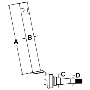 SPINDLE RH — Part #EAP-173951