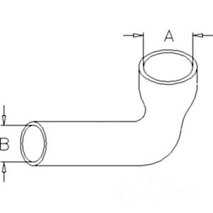 RADIATOR HOSE LOWER — Part #EAP-174019