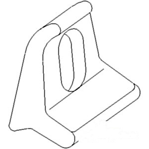 CLAMP REAR WHEEL — Part #EAP-174104