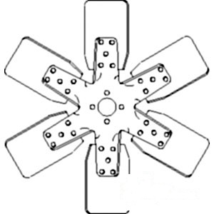 FAN 6 BLADE — Part #EAP-174261