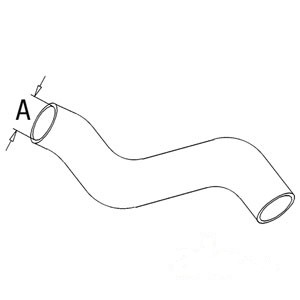 RADIATOR HOSE BOTTOM — Part #EAP-174776