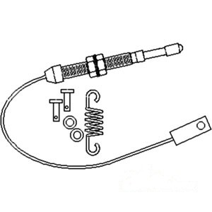 CABLE THROTTLE — Part #EAP-174931