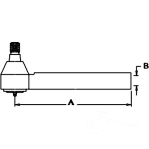 TIE ROD W/TUBE — Part #EAP-174950