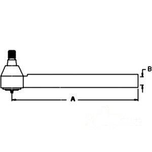 TIE ROD W/TUBE — Part #EAP-174952