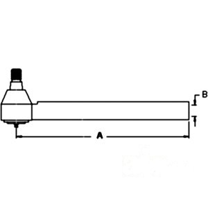 TIE ROD W/TUBE — Part #EAP-174954