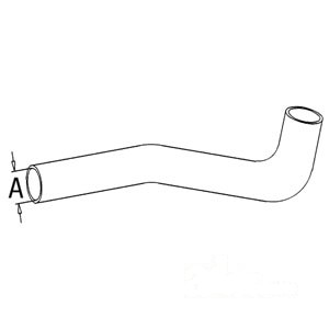 RADIATOR HOSE BOTTOM — Part #EAP-175081