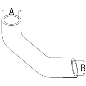 BOTTOM RADIATOR HOSE — Part #EAP-175199