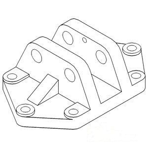TOP LINK BRACKET — Part #EAP-175364