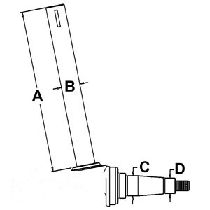 SPINDLE LH — Part #EAP-175427