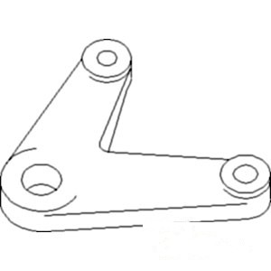LEVER TRANSMISSION SHIFT — Part #EAP-175555