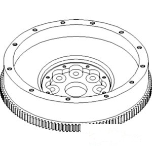 FLYWHEEL W/ RING GEAR — Part #EAP-175727