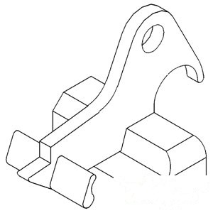 LIFT ARM LATCH — Part #EAP-176084
