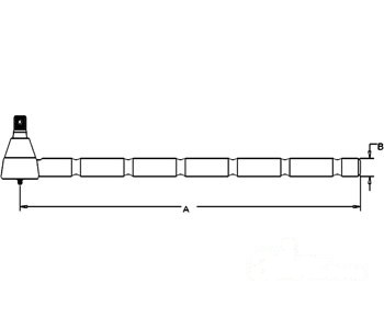TIE ROD LONG — Part #EAP-176100