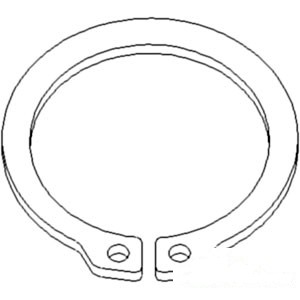 SNAP RING DIFF. — Part #EAP-176243