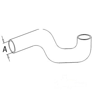 RADIATOR HOSE TOP — Part #EAP-176540