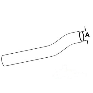 RADIATOR HOSE BOTTOM — Part #EAP-176627