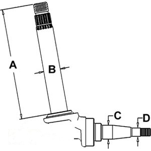SPINDLE — Part #EAP-176678