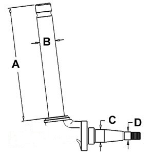 SPINDLE LH/RH — Part #EAP-176702