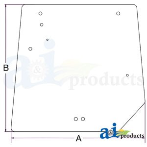GLASS; REAR WINDOW — Part #EAP-177428