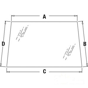 GLASS FRONT — Part #EAP-177992