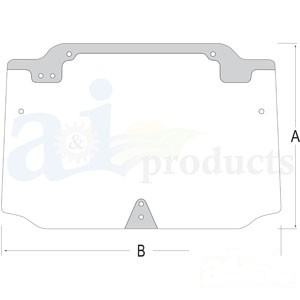 GLASS; REAR WINDOW — Part #EAP-178001