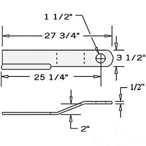 BLADE ROTARY CUTTER CCW — Part #EAP-178368
