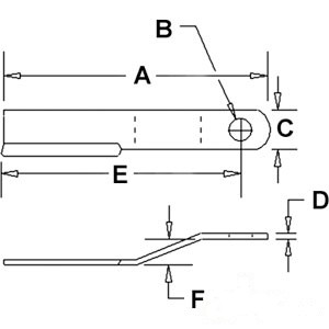 BLADE ROTARY CUTTER CCW — Part #EAP-178378