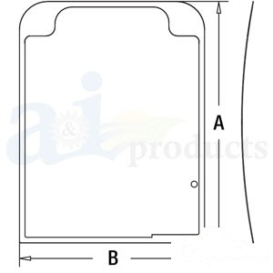 GLASS UPPER — Part #EAP-178395