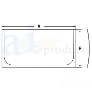 GLASS LOWER — Part #EAP-178431