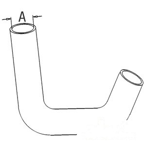 RADIATOR HOSE BOTTOM — Part #EAP-180044