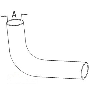 RADIATOR HOSE TOP — Part #EAP-180045