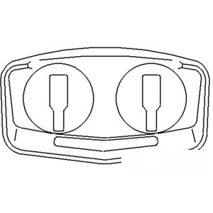 HEAD LIGHT HSG — Part #EAP-180073
