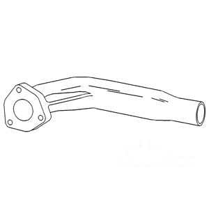 ELBOW EXHAUST — Part #EAP-180133