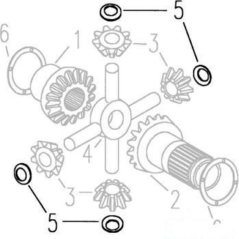 WASHER THRUST — Part #EAP-180152