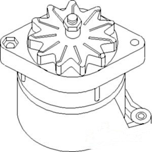 ALTERNATOR — Part #EAP-180366
