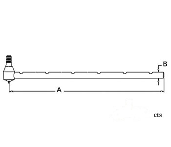 TIE ROD END — Part #EAP-180454