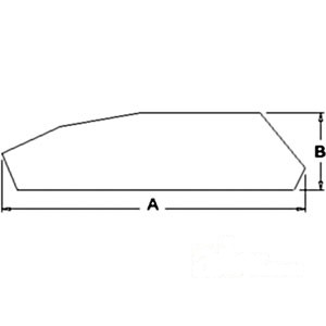 GLASS DOOR L/H — Part #EAP-180592