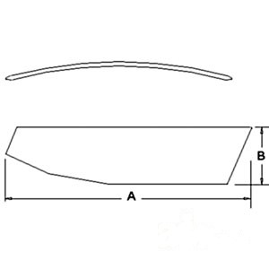 GLASS DOOR R/H — Part #EAP-180594