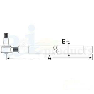 TIE ROD END — Part #EAP-180617