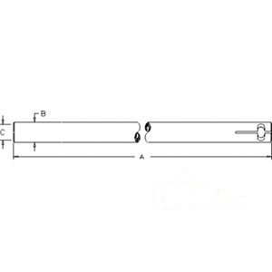 TIE ROD TUBE — Part #EAP-180786