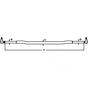 TIE ROD ASSY. — Part #EAP-180800