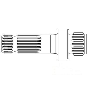SHAFT 1000 RPM PTO — Part #EAP-180818