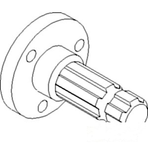 PTO SHAFT 540 RPM — Part #EAP-180888