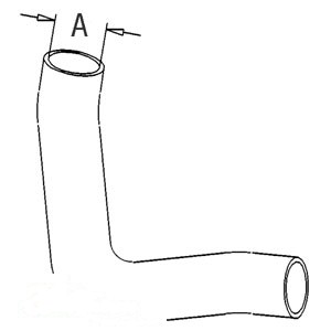 RADIATOR HOSE BOTTOM — Part #EAP-180918
