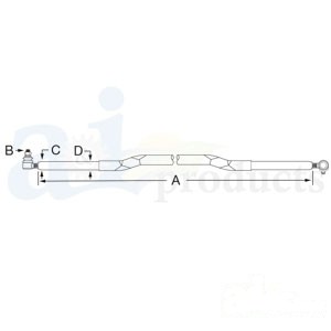 TIE ROD ASSM — Part #EAP-180923