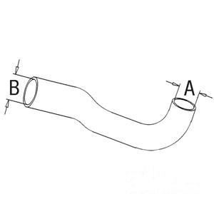 RADIATOR HOSE BOTTOM — Part #EAP-181026