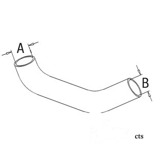 RADIATOR HOSE BOTTOM — Part #EAP-181045