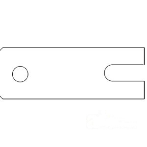LATCH SPRING LOWER