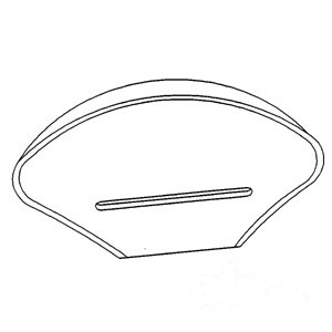 FENDER SKIN ONLY — Part #EAP-181210