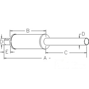 MUFFLER — Part #EAP-181316